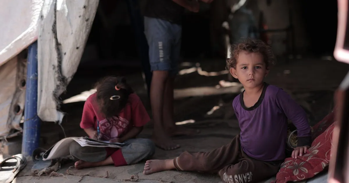 Gaza's children starve as aid budgets freeze amid inflation crisis