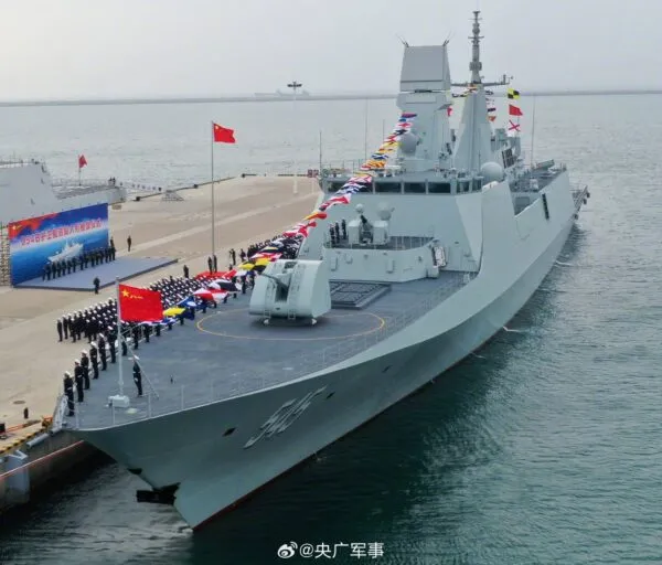 China Strengthens Naval Presence with Modern Warship in Western Pacific