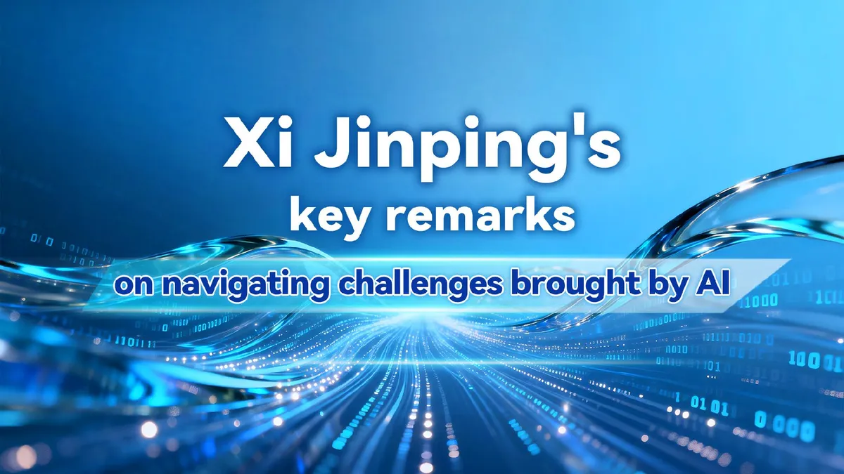 Xi acknowledges AI impact on workers and citizens' lives