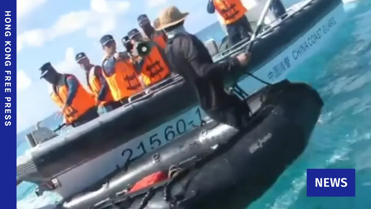 Unarmed Filipino sailor beaten by Chinese coast guard in disputed waters