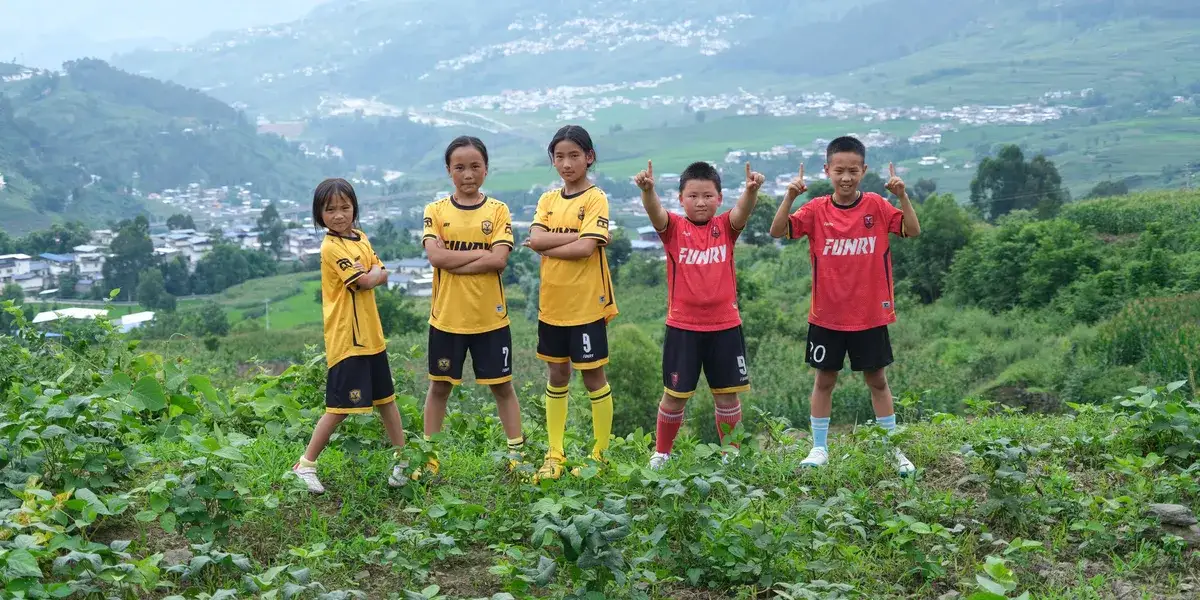 Soccer gives structure to Sichuan children whose parents work away