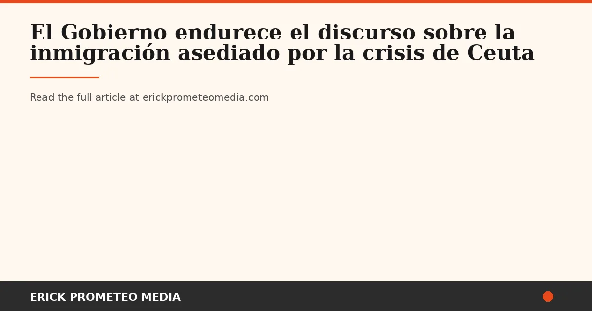 Spain Threatens to Expel Children From Ceuta to Satisfy European Pressure — The Law Says Otherwise