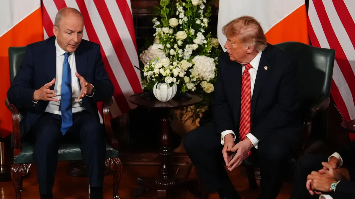 Trump mixes state duties with golf during Ireland visit amid Dublin disruptions