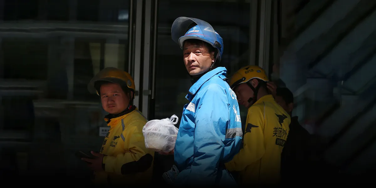 China's delivery riders face a retirement system built for another era