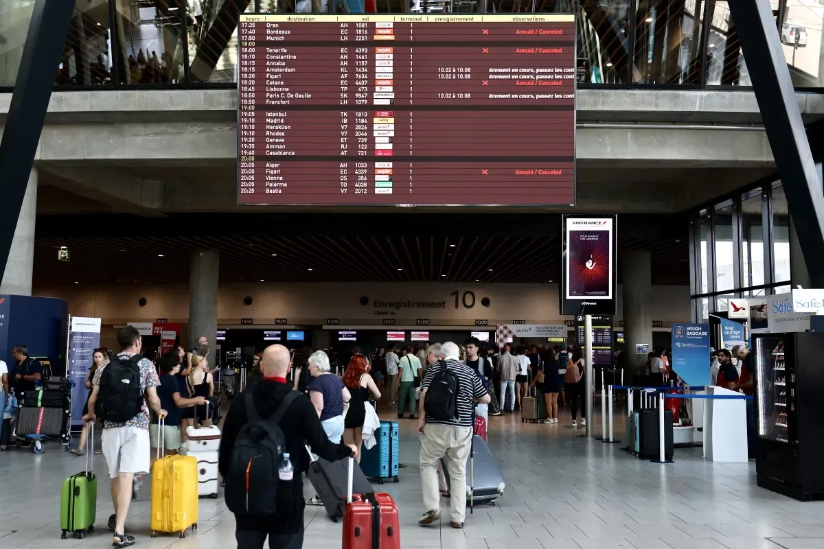 French aviation workers strike for five days as pension reform threatens retirement income