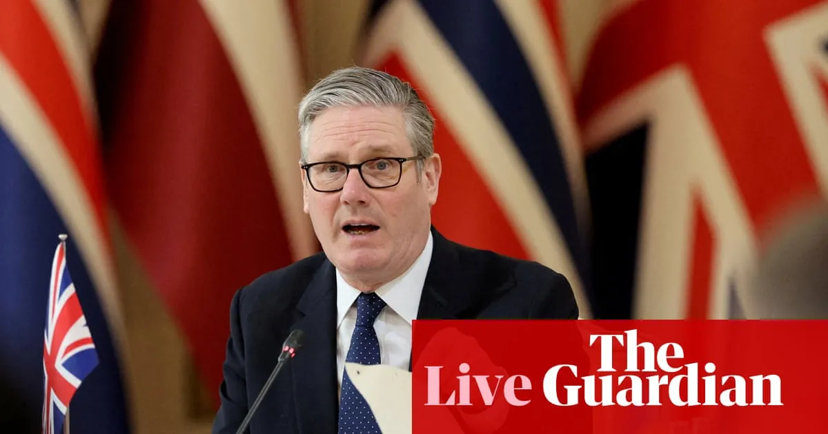 Starmer acknowledges global humanitarian crisis while working families struggle to survive