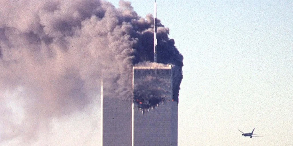 Fotografía de prensa relacionada con los documentos del 11-S publicados por Nueva York