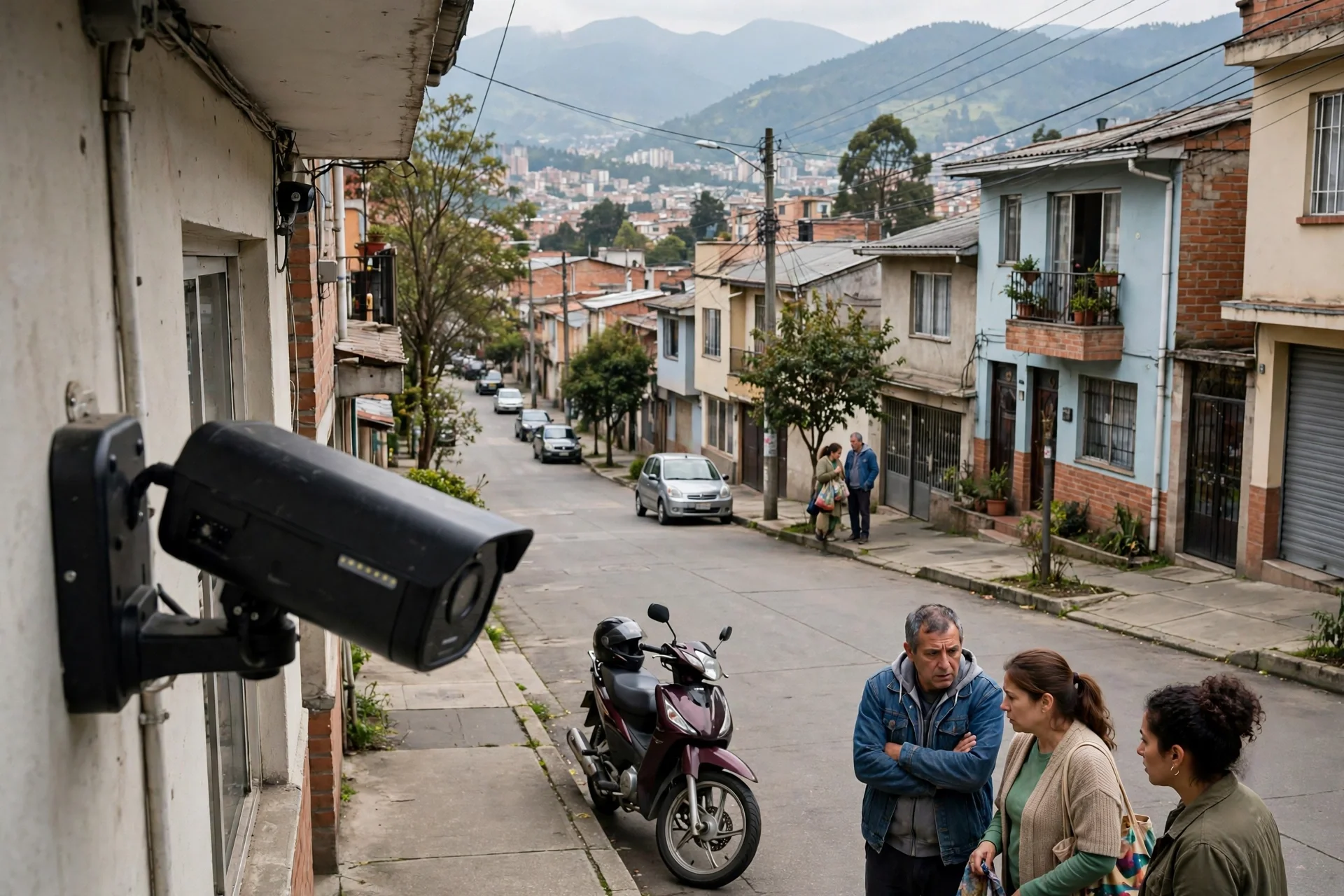 Los Andes residents confront armed robbery attempt in Bogotá