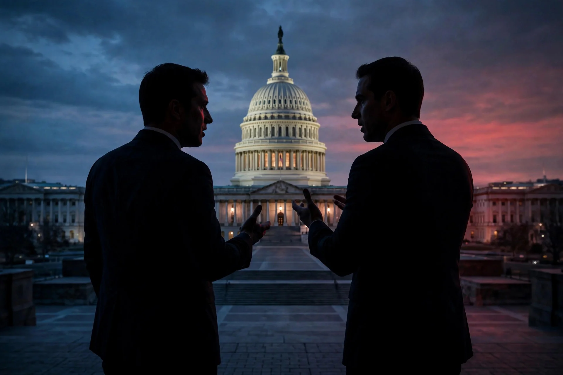 Ted Cruz y JD Vance en pugna republicana